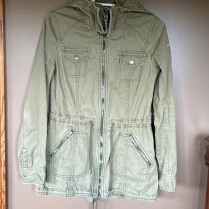 Abercrombie size small ladies bomber jacket. Excellent condition